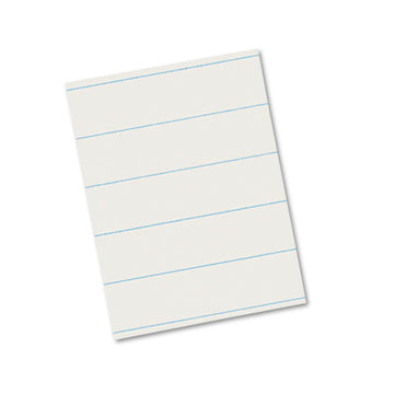 Pacon® Ruled Newsprint Paper, 3-8" Short Rule, 8.5 X 11, 500-pack freeshipping - TVN Wholesale